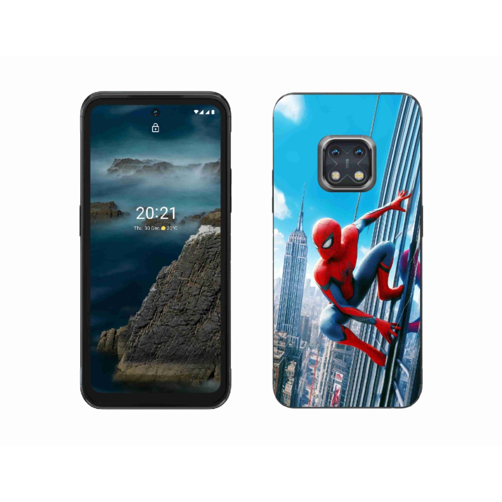 Zselés borítás mmCase a Nokia XR20 készülékhez - pókember