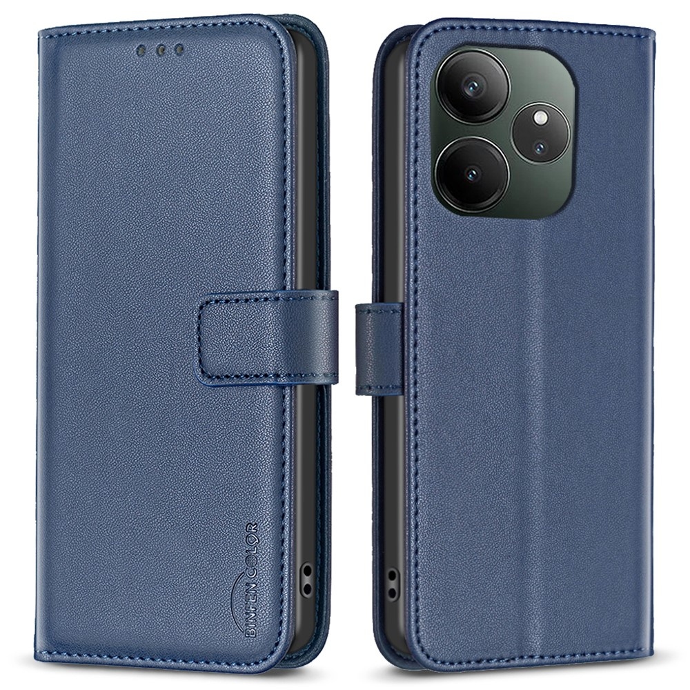 BNF könyvtáska a Realme GT 6 5G/GT 6T 5G készülékhez - kék