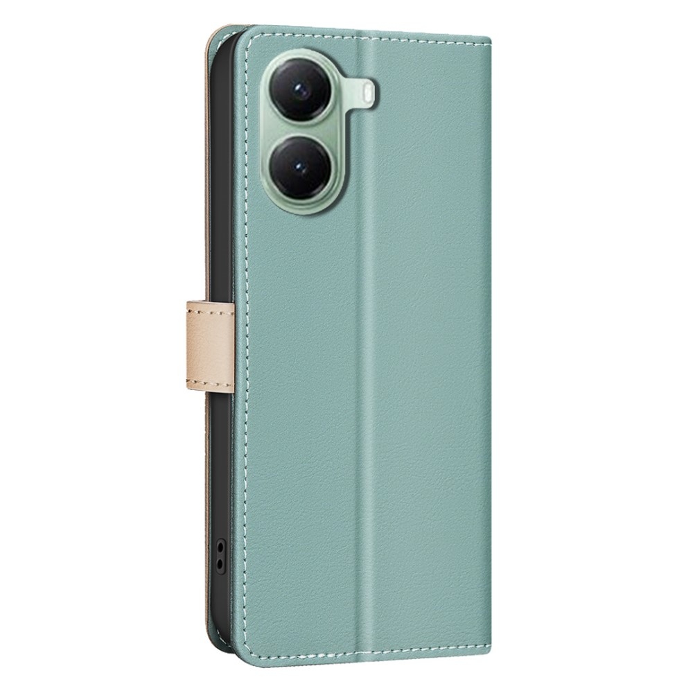 BNF DUO könyvtáska Xiaomi Poco X7 Pro 5G - zöld
