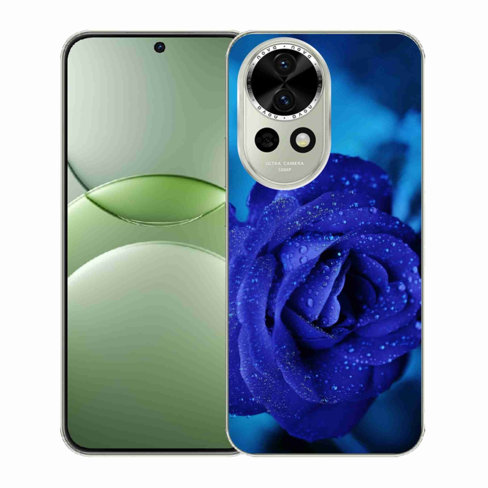 Gél borítás mmCase a Huawei Nova 13 5G-re - kék rózsa