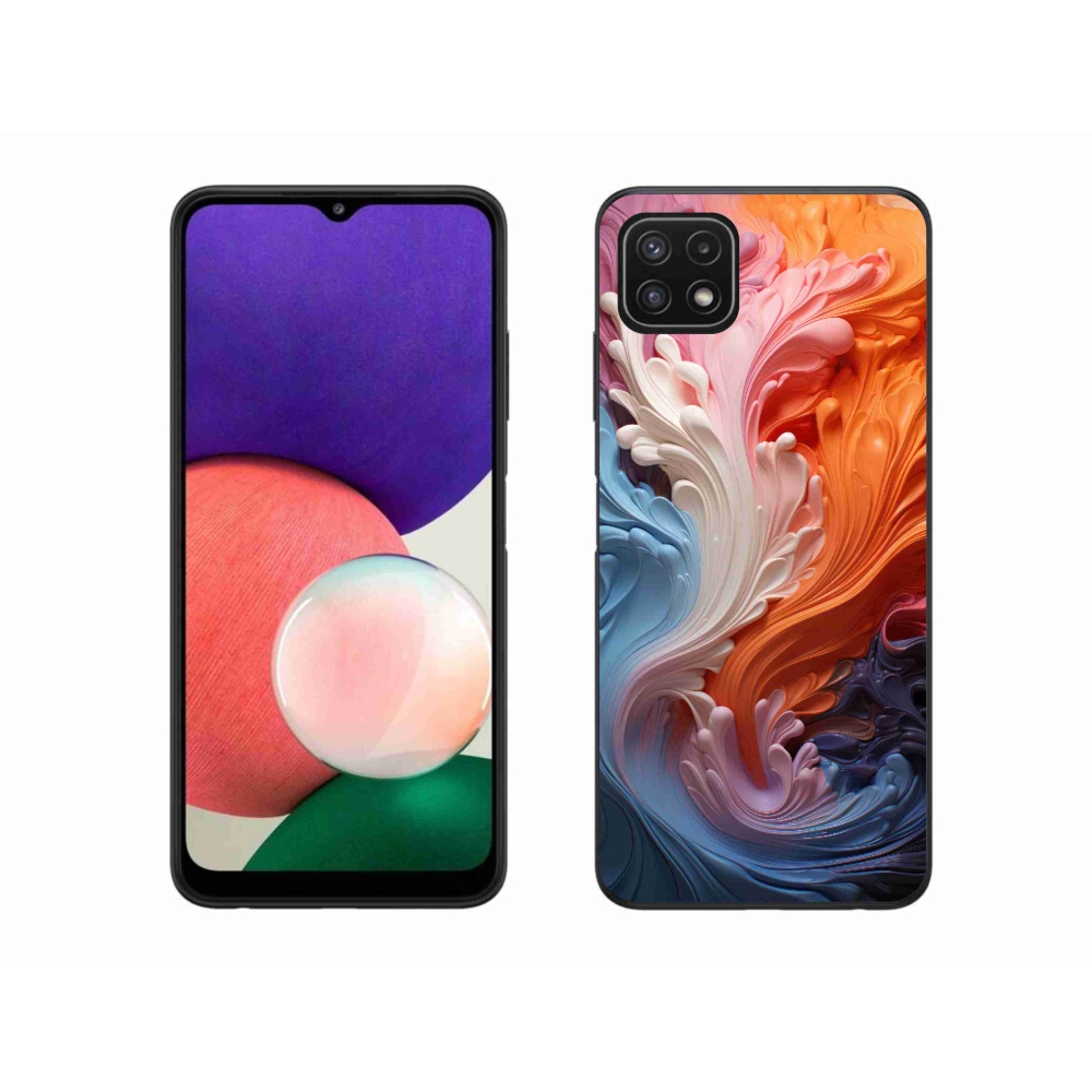 Gél borító mmCase Samsung Galaxy A22 5G - absztrakt motívum 8