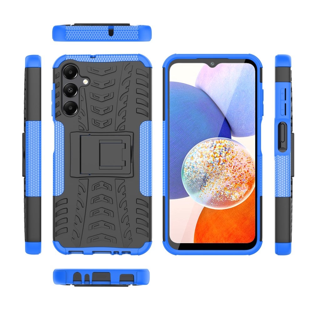 Rúgásálló hibrid borítás Samsung Galaxy A15 4G/5G készülékhez - kék