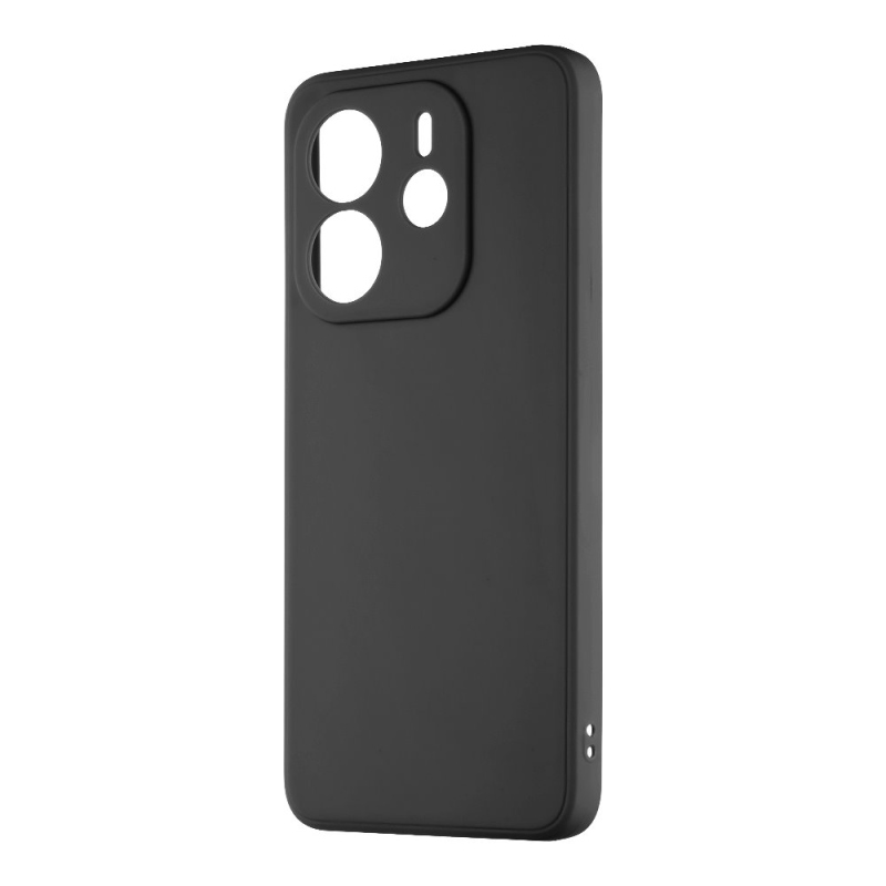 Borító:ME matt TPU borító a Xiaomi Redmi Note 14 4G-hez Fekete