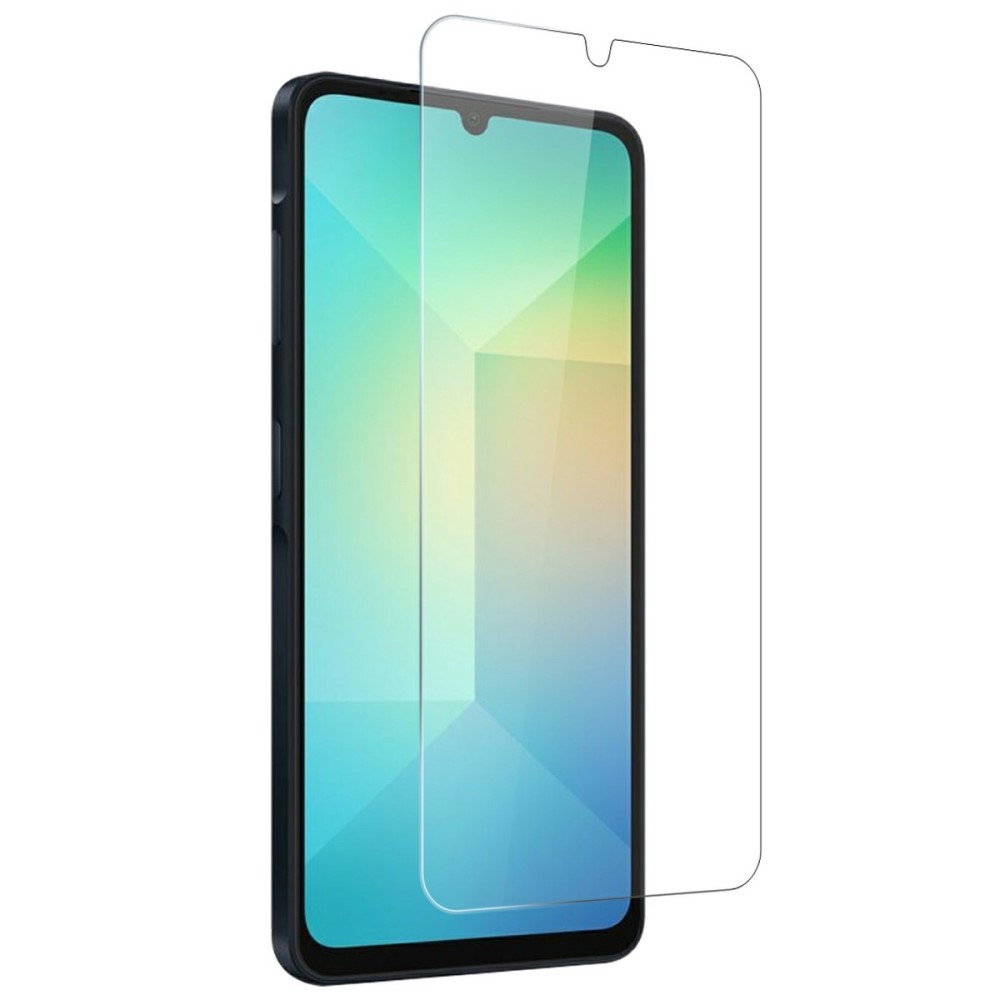 NORTHJO átlátszó zselés tok + edzett üveg Samsung Galaxy A06-hoz - átlátszó