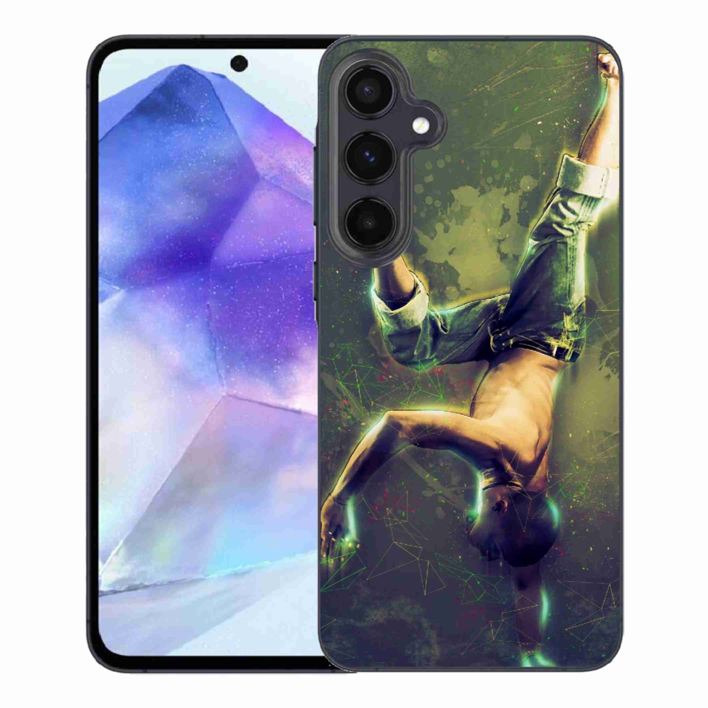 Gél borítás mmCase Samsung Galaxy A55 5G - breakdance