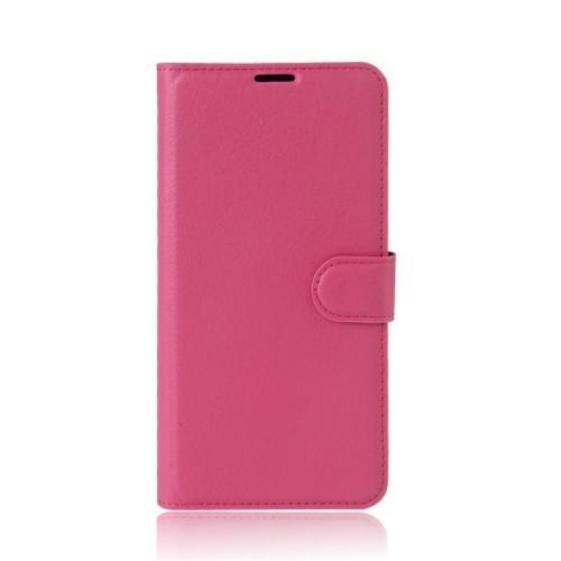 Gaines PU bőr tok Sony Xperia L1 készülékhez - rózsaszínű