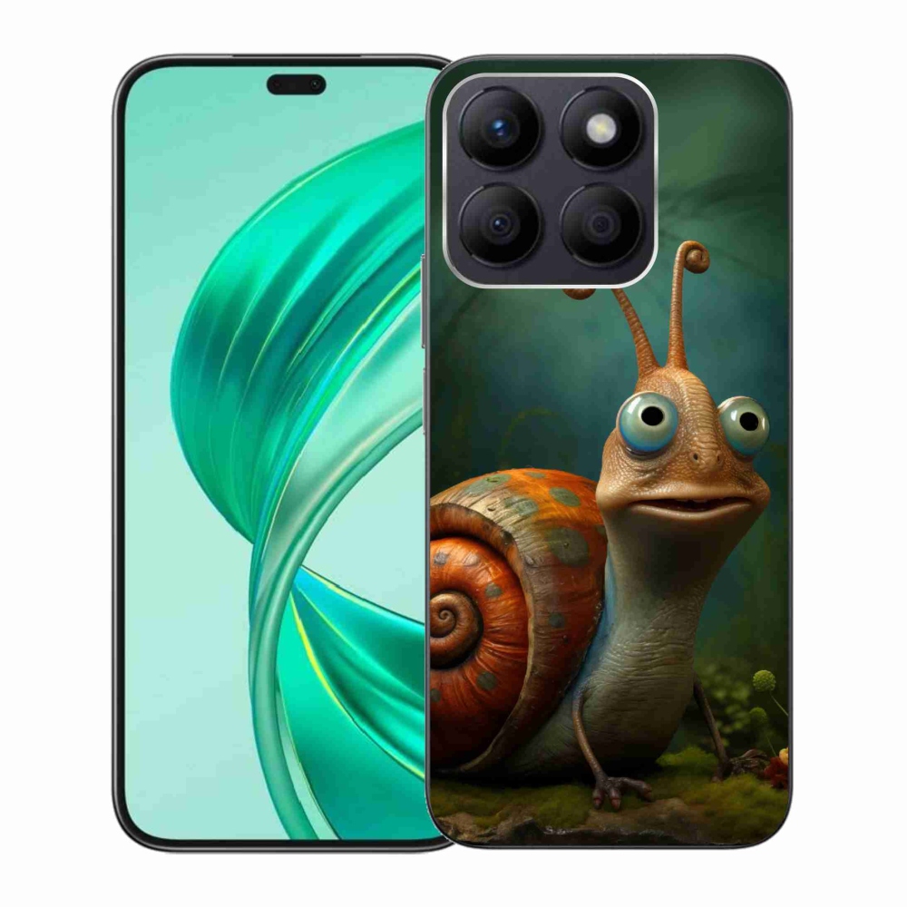 Zselés borítás mmCase a Honor X8b készülékhez - csiga