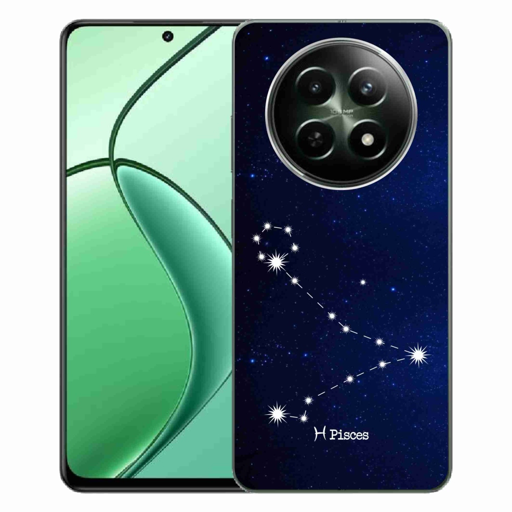 Gél borítás mmCase a Realme 12 5G/12x 5G készülékhez - csillagkép Halak