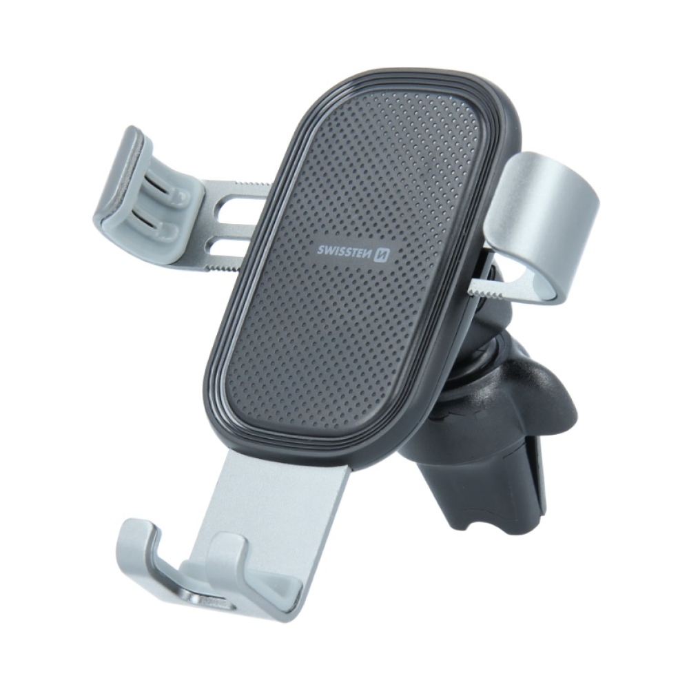 Swissten S-Grip G1-AV3 mobiltelefontartó ventilátorhoz - fekete színben