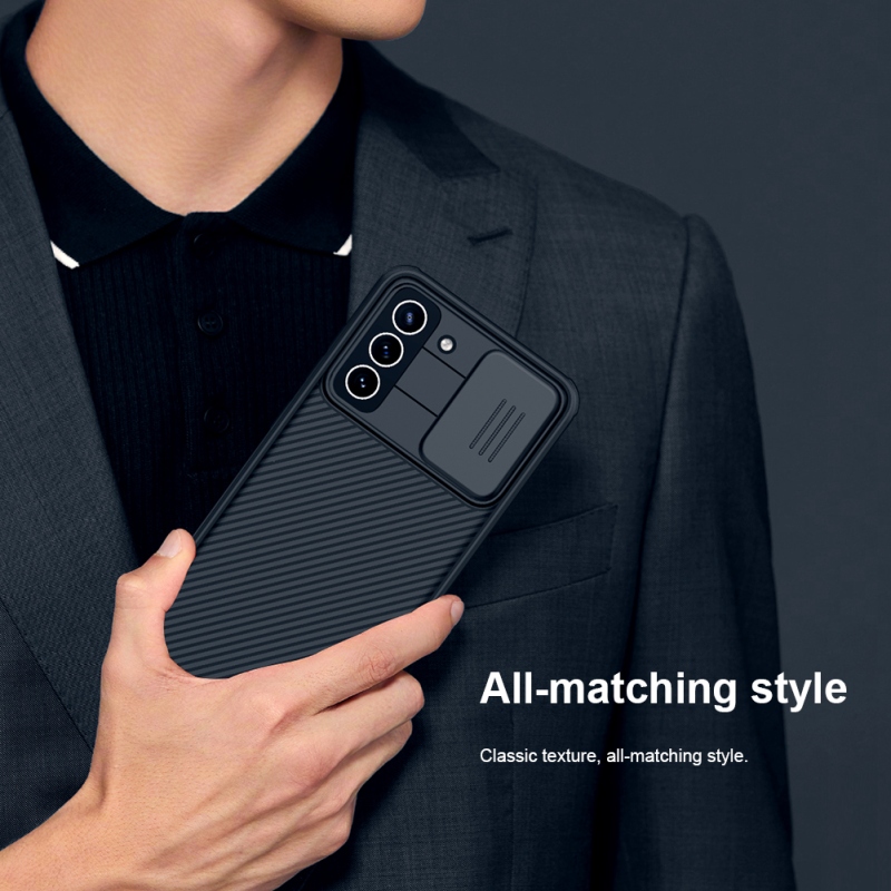 Nillkin CamShield PRO hátlap Samsung Galaxy S21 FE 5G fekete