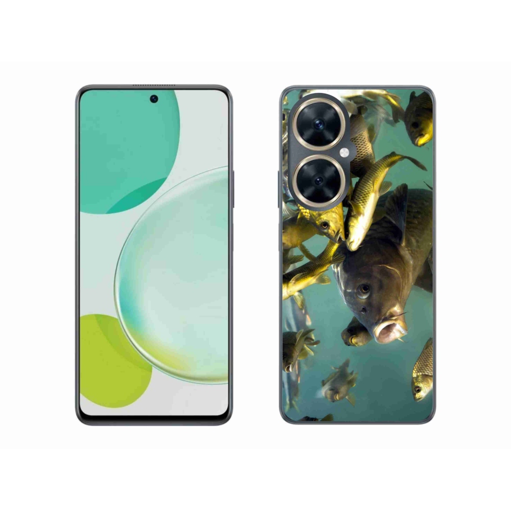 Gél tok mmCase a Huawei Nova 11i számára - halak iskolája