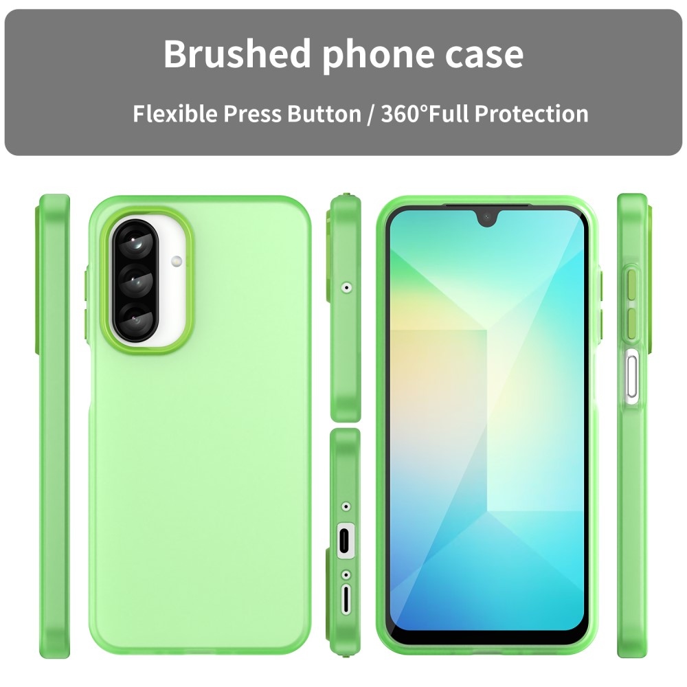 Candys matt zselés tok Samsung Galaxy A26 5G - zöld