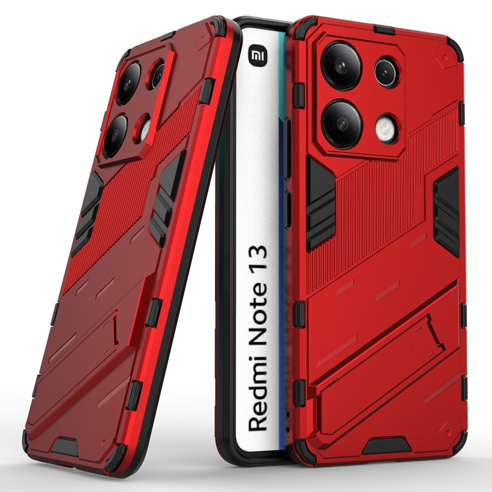 Tartós borítás Xiaomi Redmi Note 13-hoz - piros
