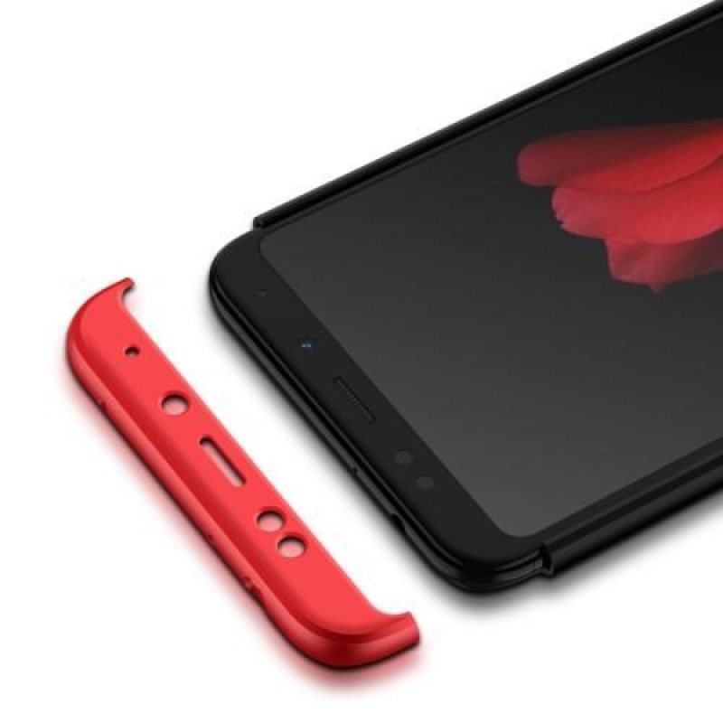 Geko tartós műanyag tok Xiaomi Redmi 5 Plus-hoz - fekete