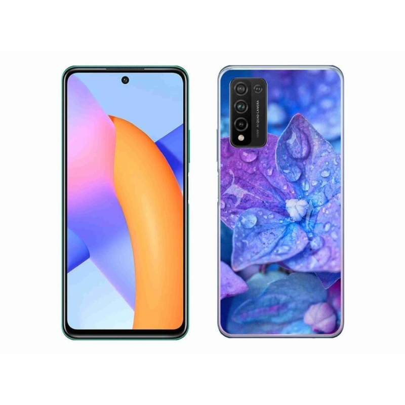 Gél tok mmCase a Honor 10X Lite készülékhez - lila virág