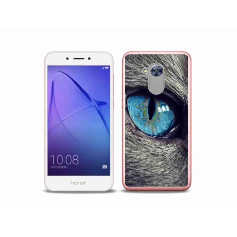 Gél tok mmCase a Honor 6A-hoz - kék macskaszem