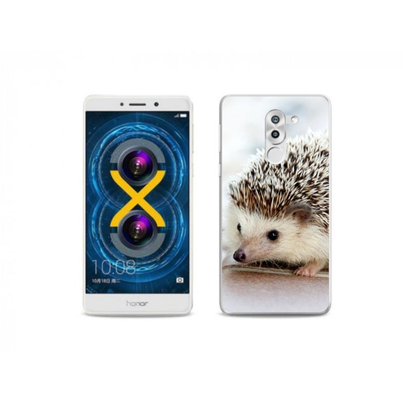 Gél tok mmCase a Honor 6X készülékhez - süni