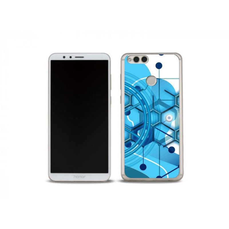 Gél tok mmCase a Honor 7X-hez - absztrakt minta 2