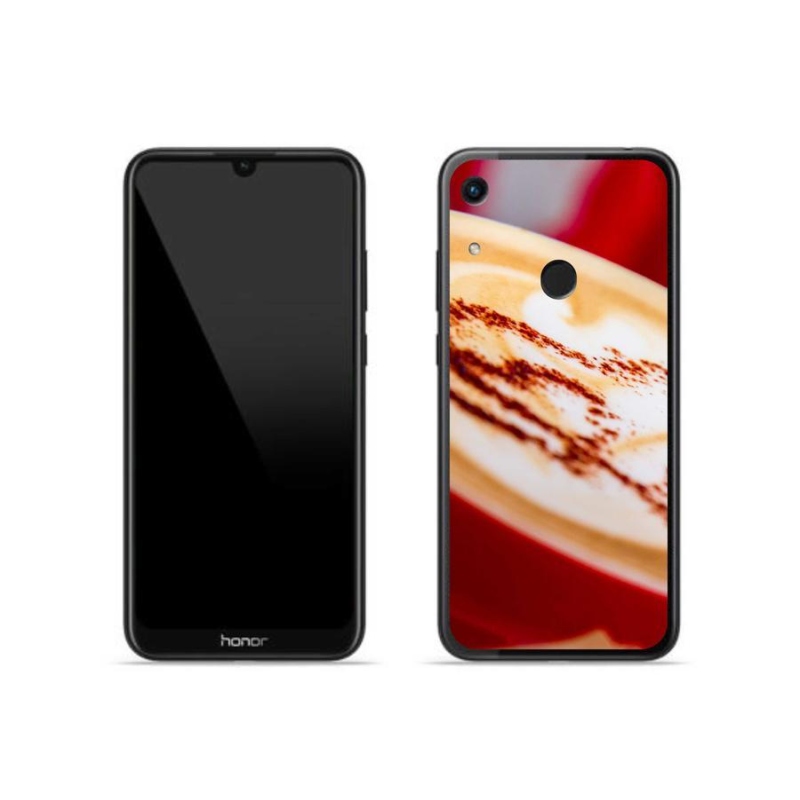 Gél tok mmCase a Honor 8A számára - kávé
