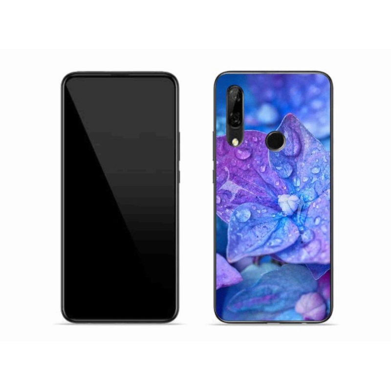 Gél tok mmCase a Honor 9X készülékhez - lila virág