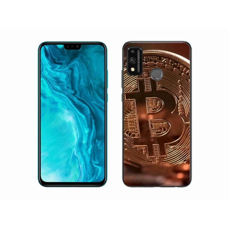 Gél tok mmCase a Honor 9X Lite számára - bitcoin