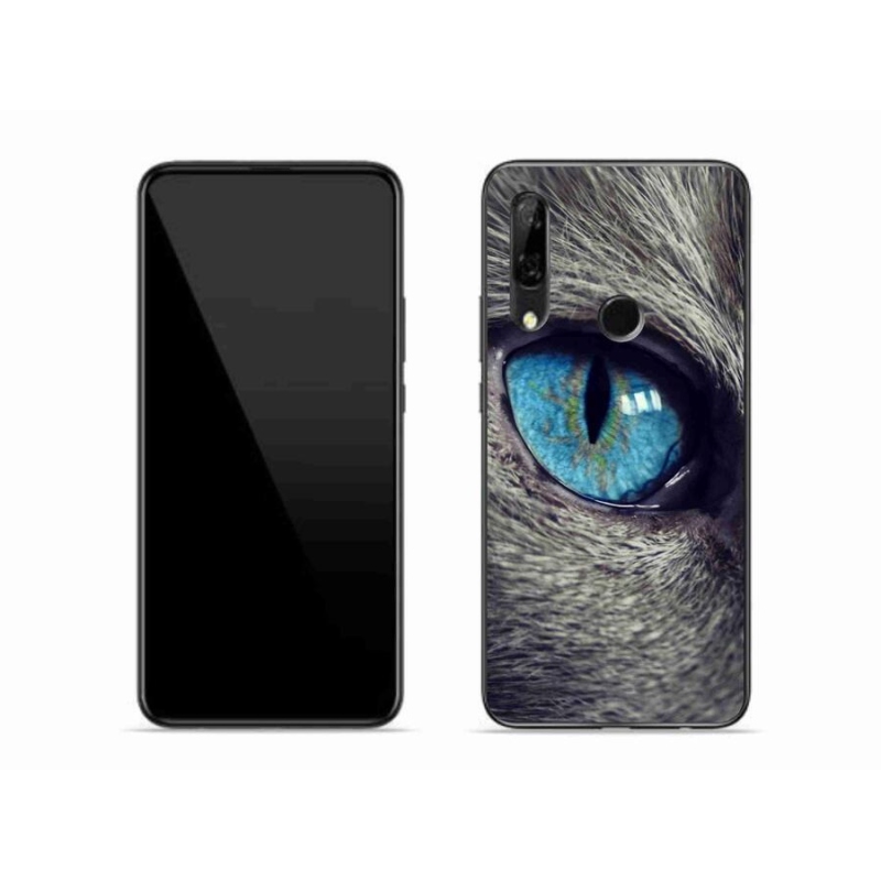 Gél tok mmCase a Honor 9X készülékhez - kék macskaszem