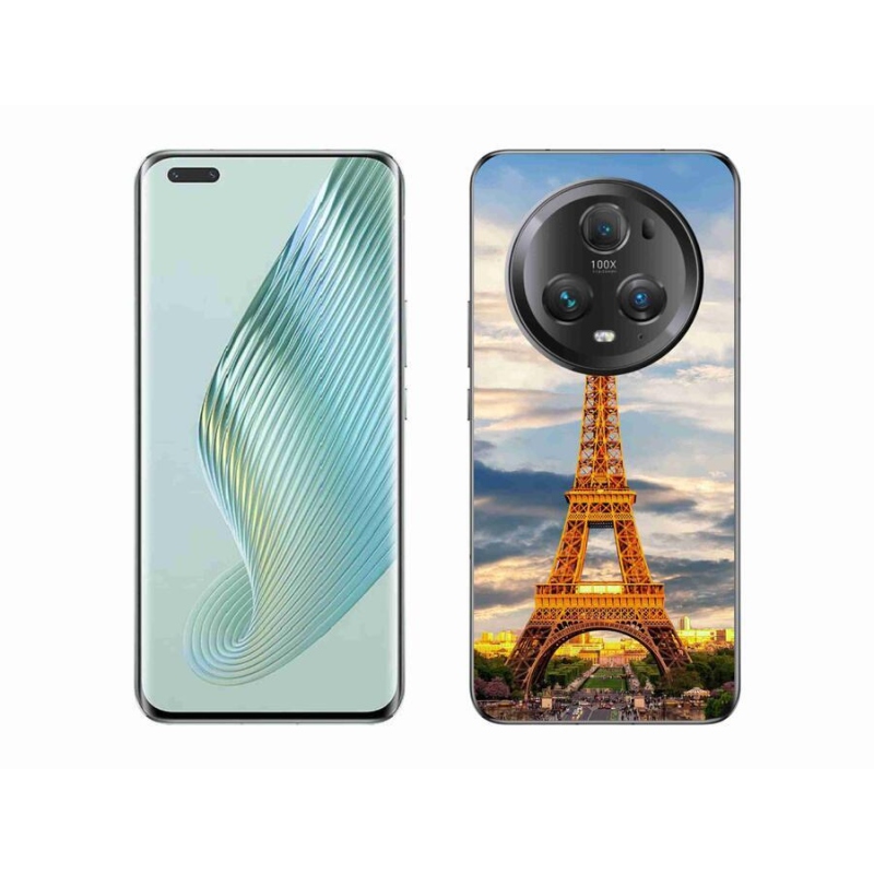Gél tok mmCase a Honor Magic 5 Pro 5G számára - eiffel torony 3