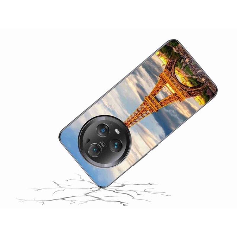 Gél tok mmCase a Honor Magic 5 Pro 5G számára - eiffel torony 3