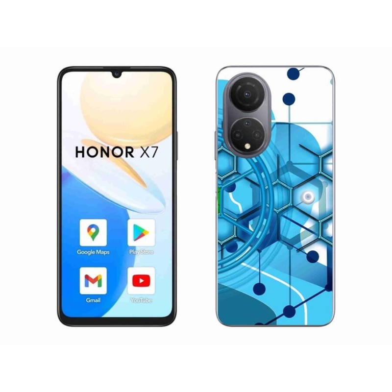 Gél tok mmCase a Honor X7-hez - absztrakt minta 2