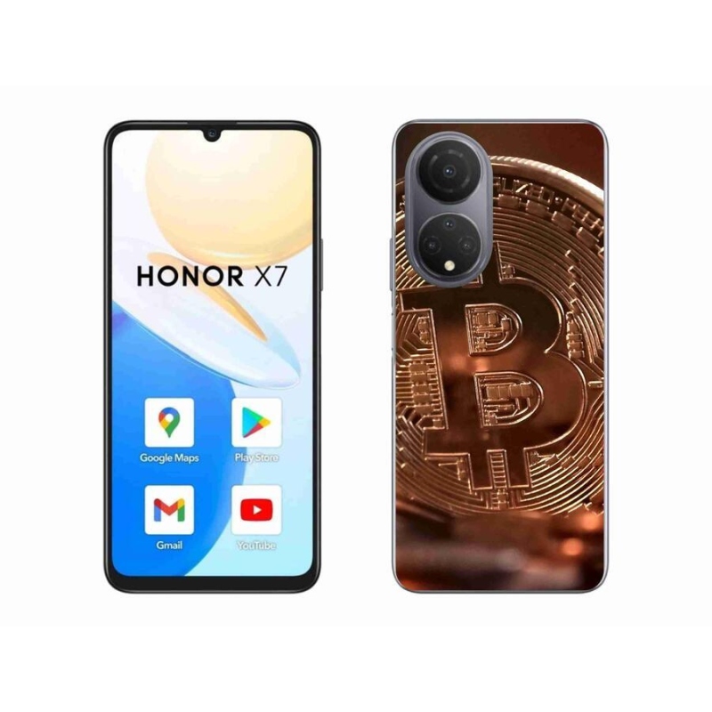 Gél tok mmCase a Honor X7 számára - bitcoin
