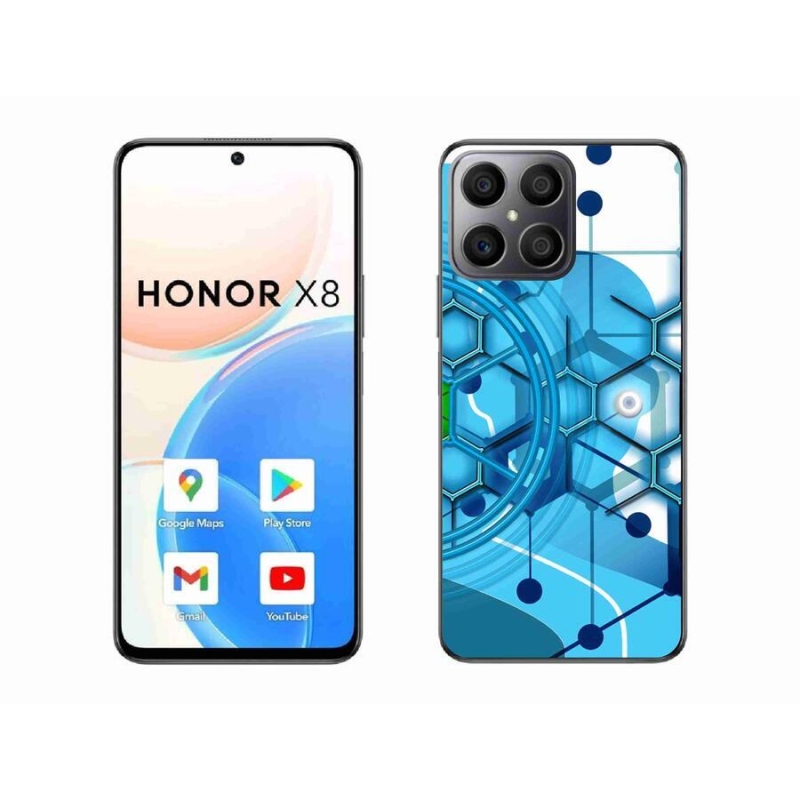 Gél tok mmCase a Honor X8 4G-hez - absztrakt minta 2
