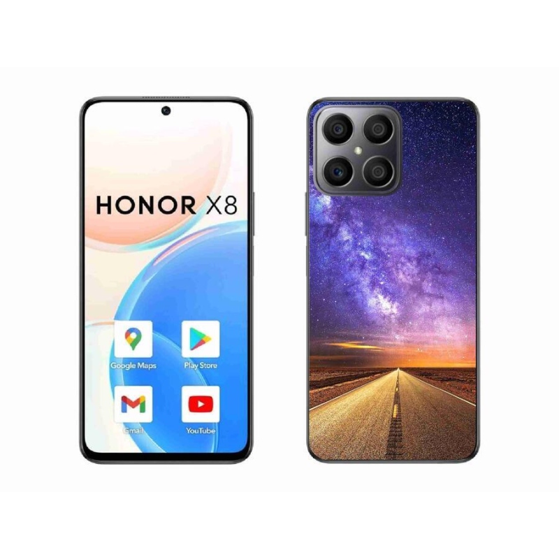 Gél tok mmCase a Honor X8 4G számára - Amerikai út