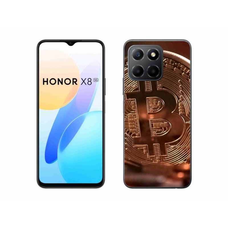 Gél tok mmCase a Honor X8 5G/Honor 70 Lite 5G számára - bitcoin