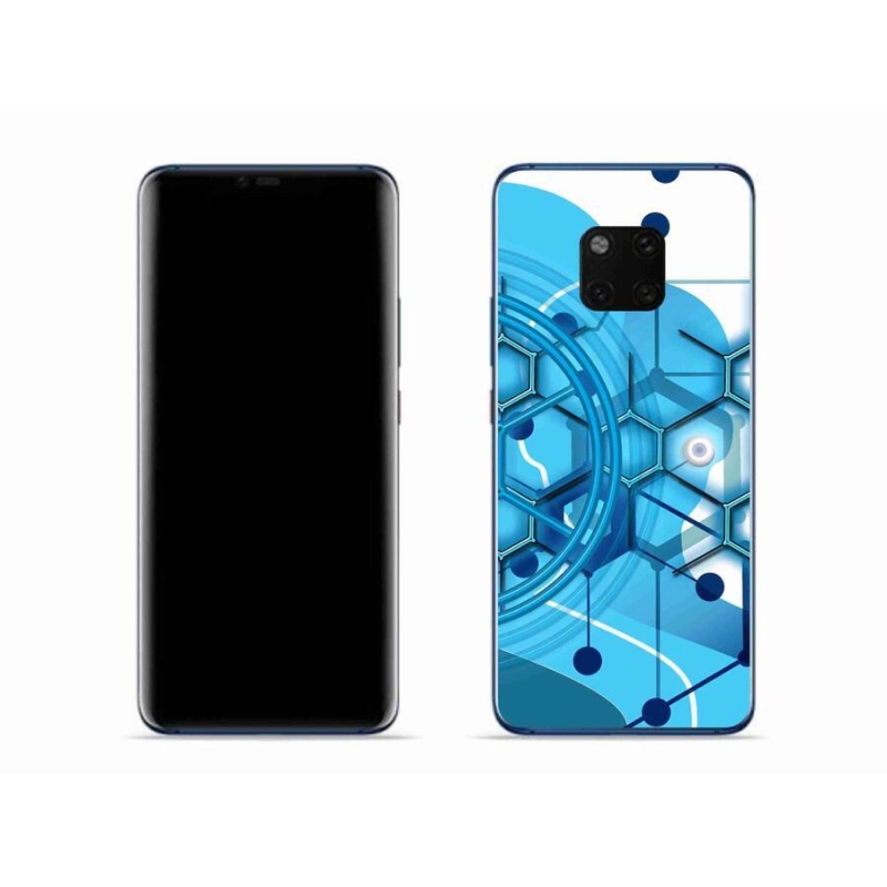 Gél tok mmCase a Huawei Mate 20 Pro-hoz - absztrakt minta 2