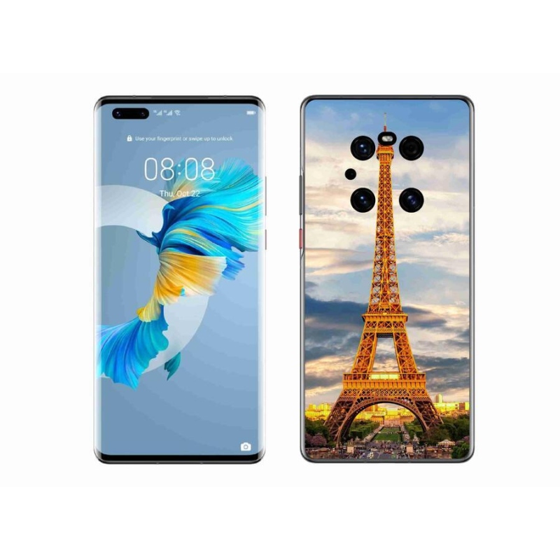 Gél tok mmCase a Huawei Mate 40 Pro készülékhez - eiffel torony 3