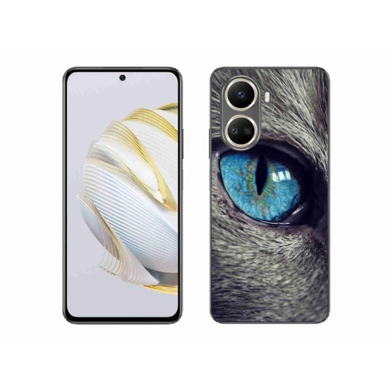 Gél tok mmCase a Huawei Nova 10 SE-hez - kék macskaszem