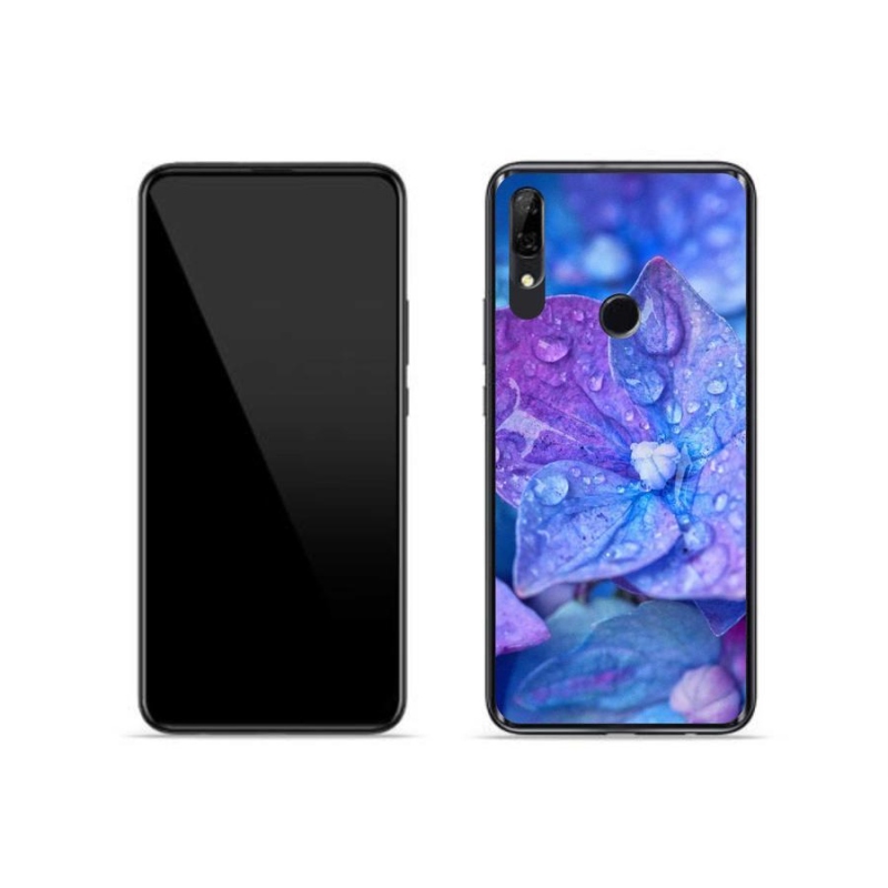 Gél tok mmCase a Huawei P Smart Z készülékhez - lila virág