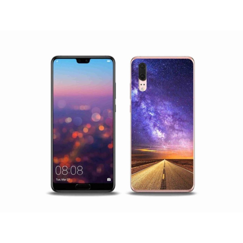 Gél tok mmCase a Huawei P20-hoz - Amerikai út