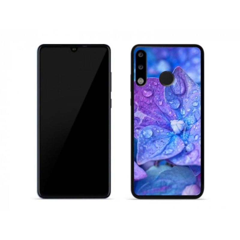 Gél tok mmCase a Huawei P30 Lite készülékhez - lila virág