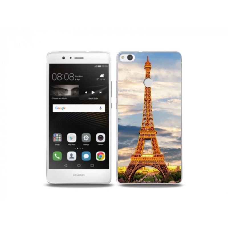 Gél tok mmCase a Huawei P9 Lite (2017) számára - eiffel torony 3