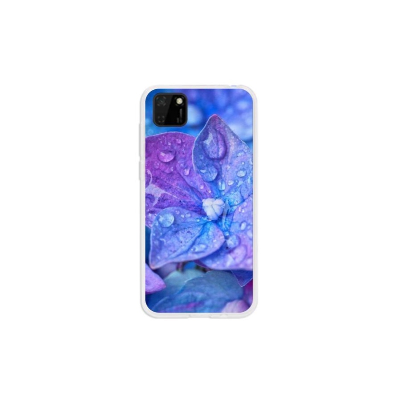 Gél tok mmCase a Huawei Y5p-hez - lila virág