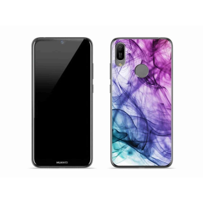 Gél tok mmCase a Huawei Y6 (2019) számára - absztrakt minta