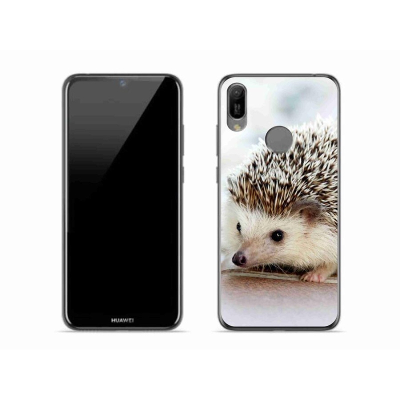 Gél tok mmCase a Huawei Y6 (2019) számára - süni