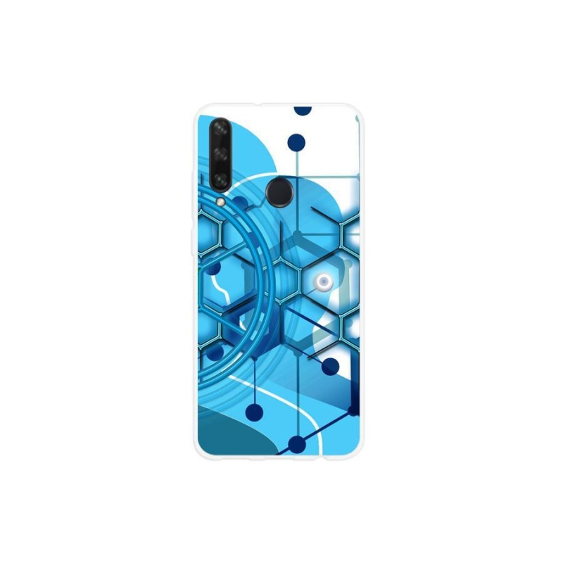 Gél tok mmCase a Huawei Y6p számára - absztrakt minta 2