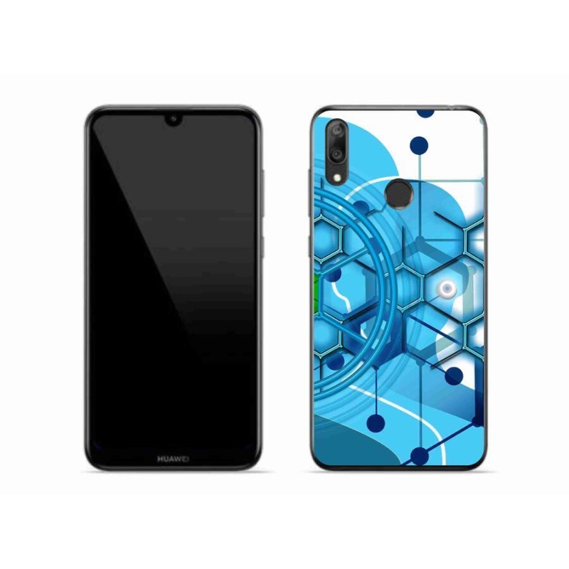 Gél tok mmCase a Huawei Y7 (2019) - absztrakt minta 2