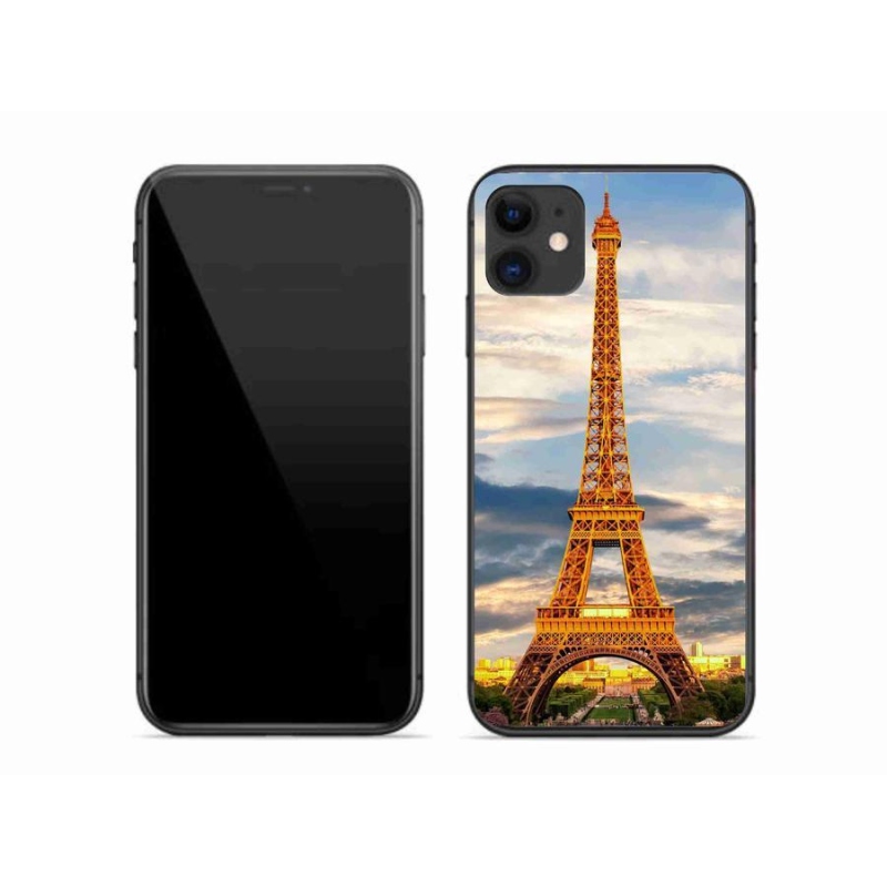 Gél tok mmCase iPhone 11 készülékhez - eiffel-torony 3