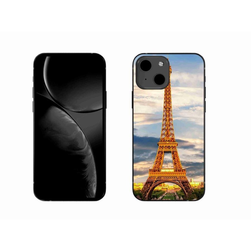Gél tok mmCase iPhone 13 6.1 készülékhez - eiffel-torony 3