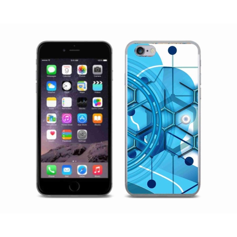 Gél tok mmCase iPhone 6/6S készülékhez - absztrakt minta 2