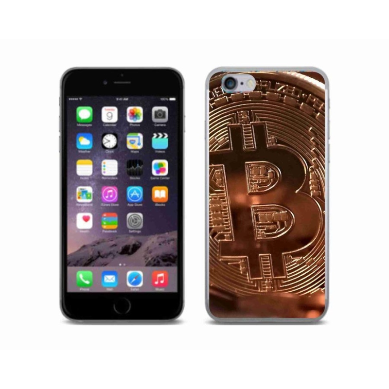 Gél tok mmCase iPhone 6/6S készülékhez - bitcoin