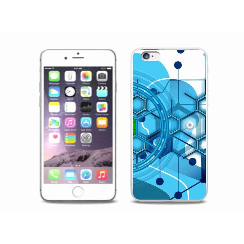 Gél tok mmCase iPhone 6/6S Plus készülékhez - absztrakt minta 2